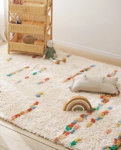 Rugs*ZARA Home Colored Woven Rug Oyster White