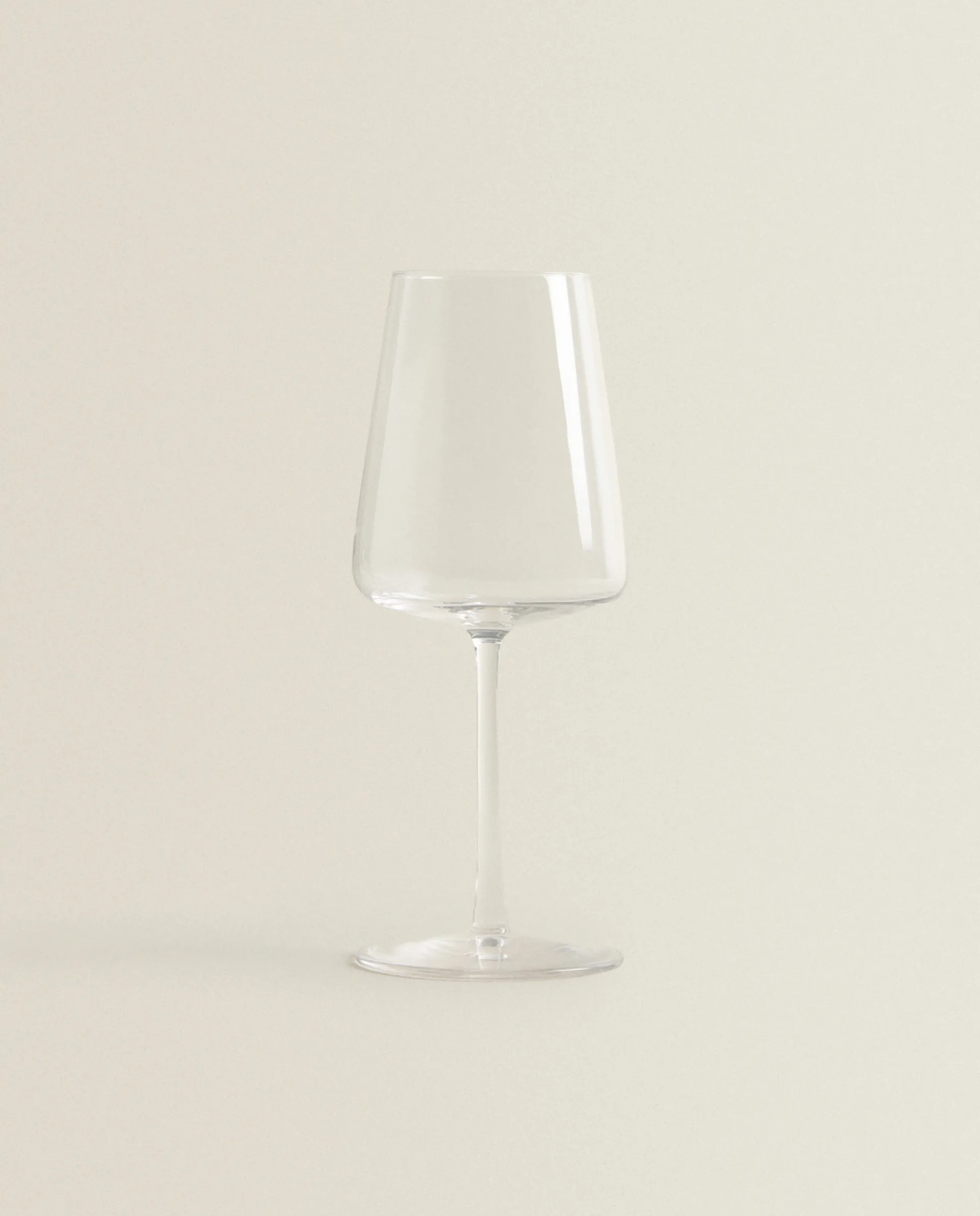 Glasses And Flutes*ZARA Home Conical Crystalline Wine Glass Transparent