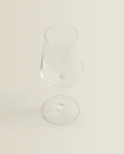 Glasses And Flutes*ZARA Home Conical Crystalline Wine Glass Transparent