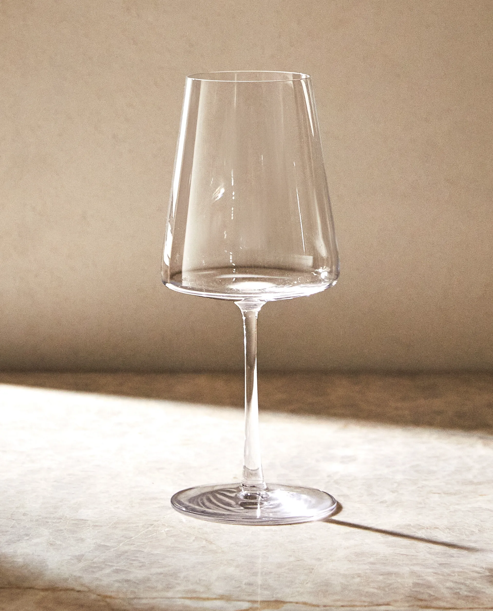 Glasses And Flutes*ZARA Home Conical Crystalline Wine Glass Transparent