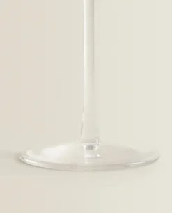 Glasses And Flutes*ZARA Home Conical Crystalline Wine Glass Transparent