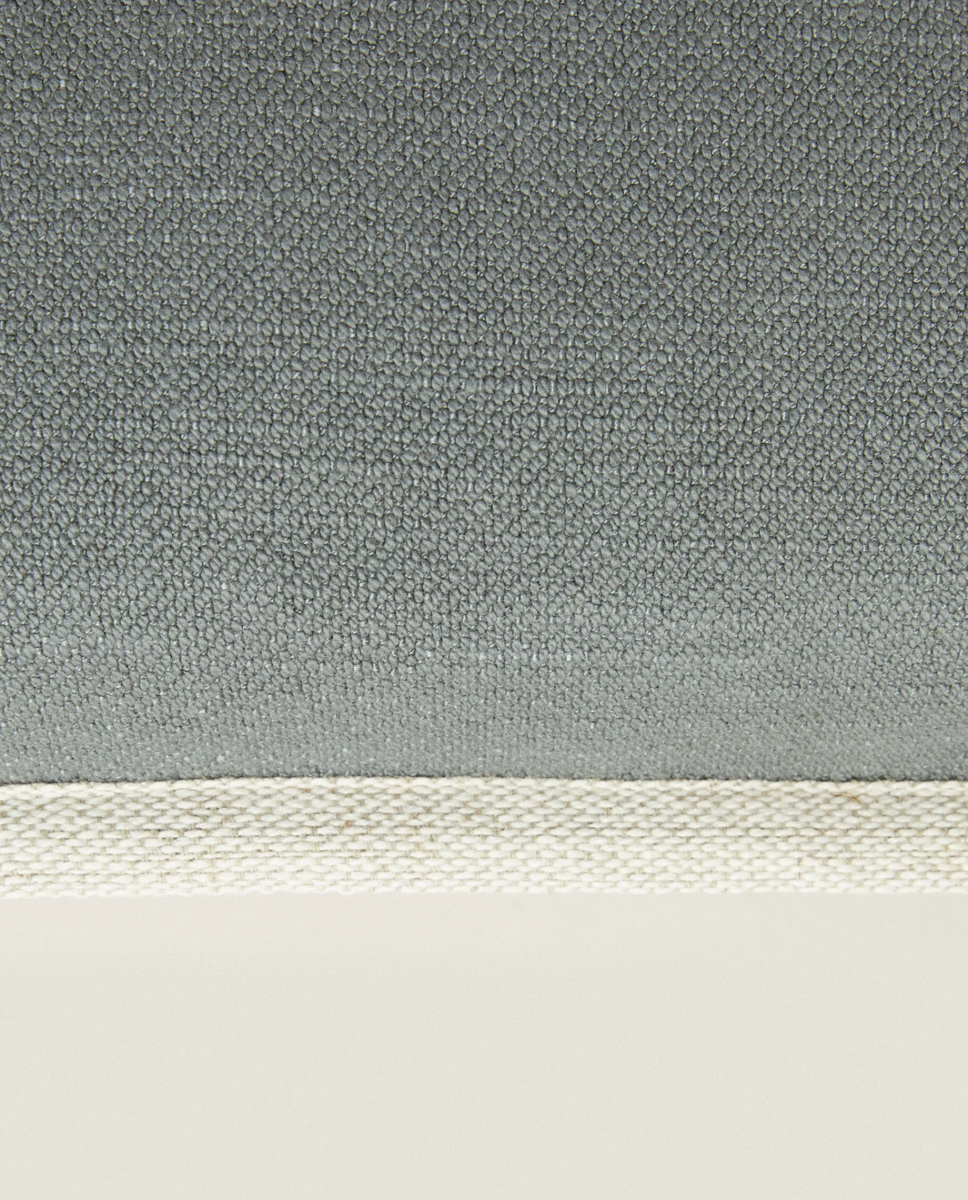 Solid*ZARA Home Contrast Throw Pillow Cover Petroleum