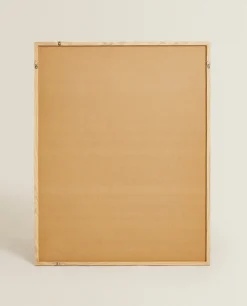 Frames And Canvases*ZARA Home Cork Board With Linen Natural Colour