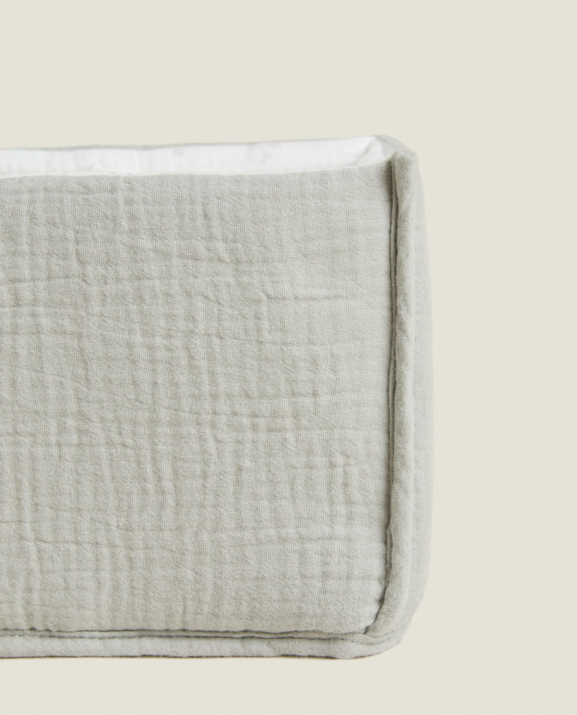 Accessories*ZARA Home Cotton Clover Organizer Grey