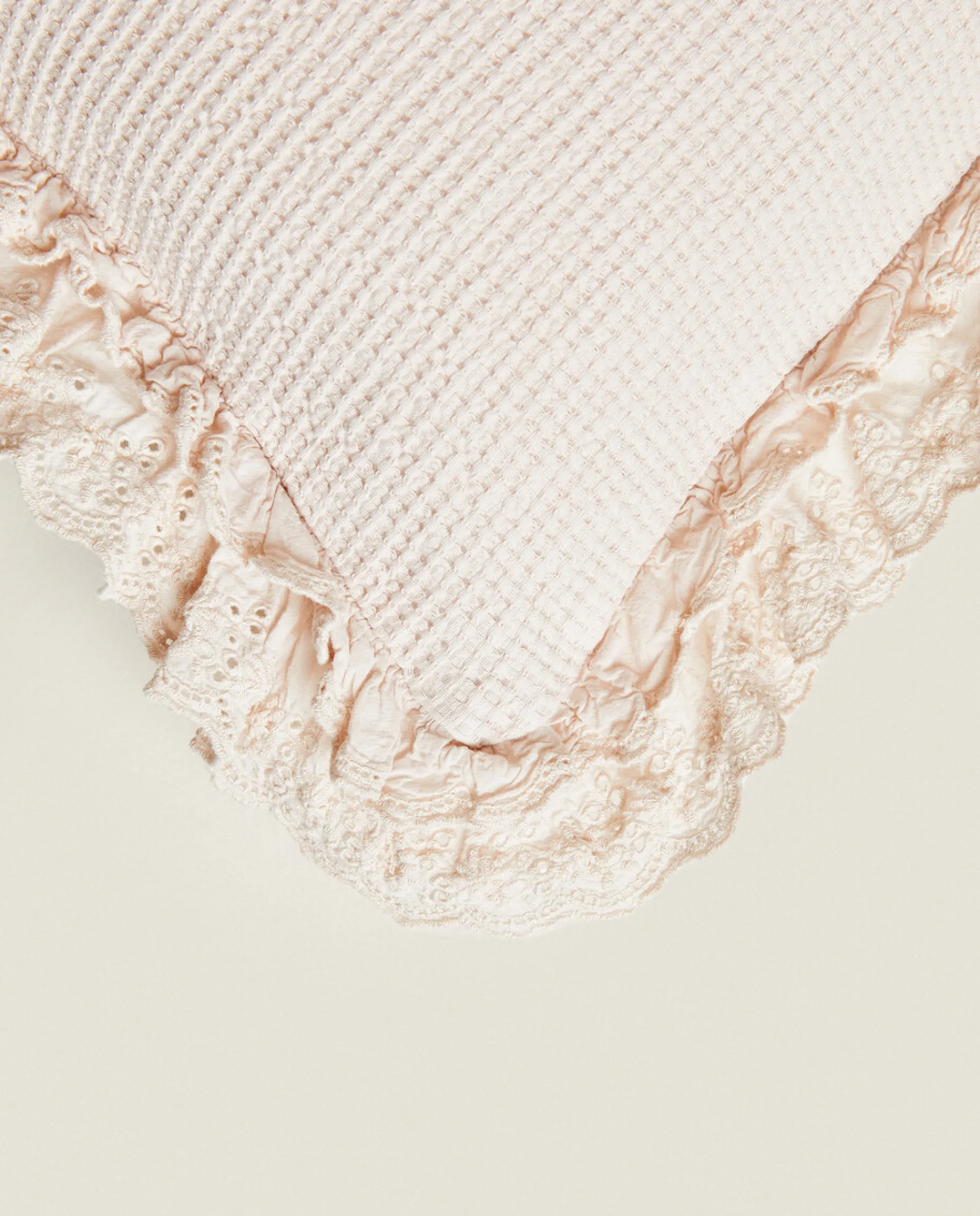 Throw Pillows*ZARA Home Cotton Jacquard Throw Pillow Cover Pink