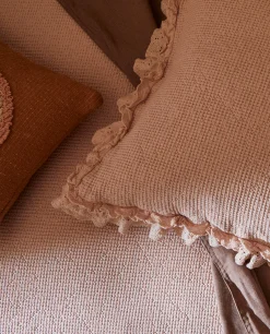 Throw Pillows*ZARA Home Cotton Jacquard Throw Pillow Cover Pink