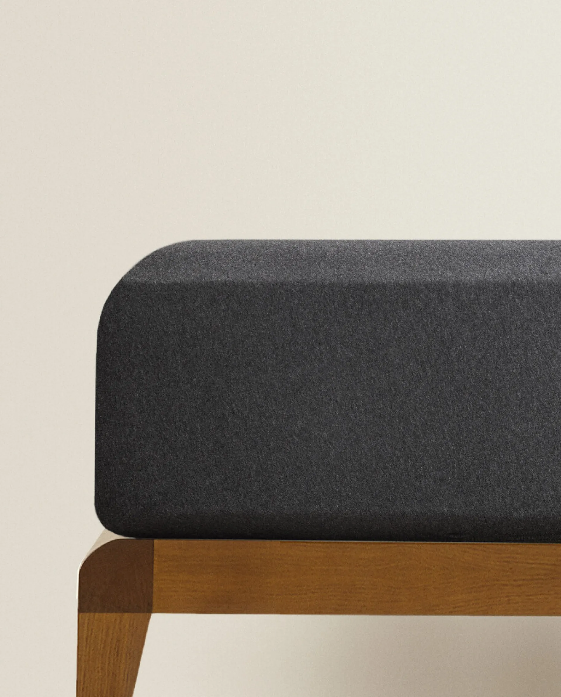 Fitted Sheets*ZARA Home Cotton Jersey Adjustable Fitted Sheet Grey