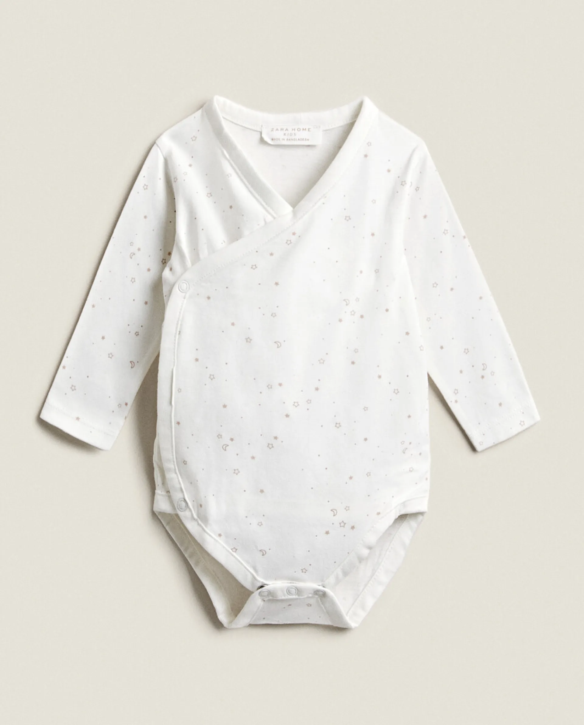 Clothing And Footwear*ZARA Home Cotton Jersey Bodysuits (Pack Of 3) Multicolored