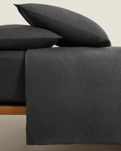 Duvet Covers*ZARA Home Cotton Jersey Duvet Cover Grey