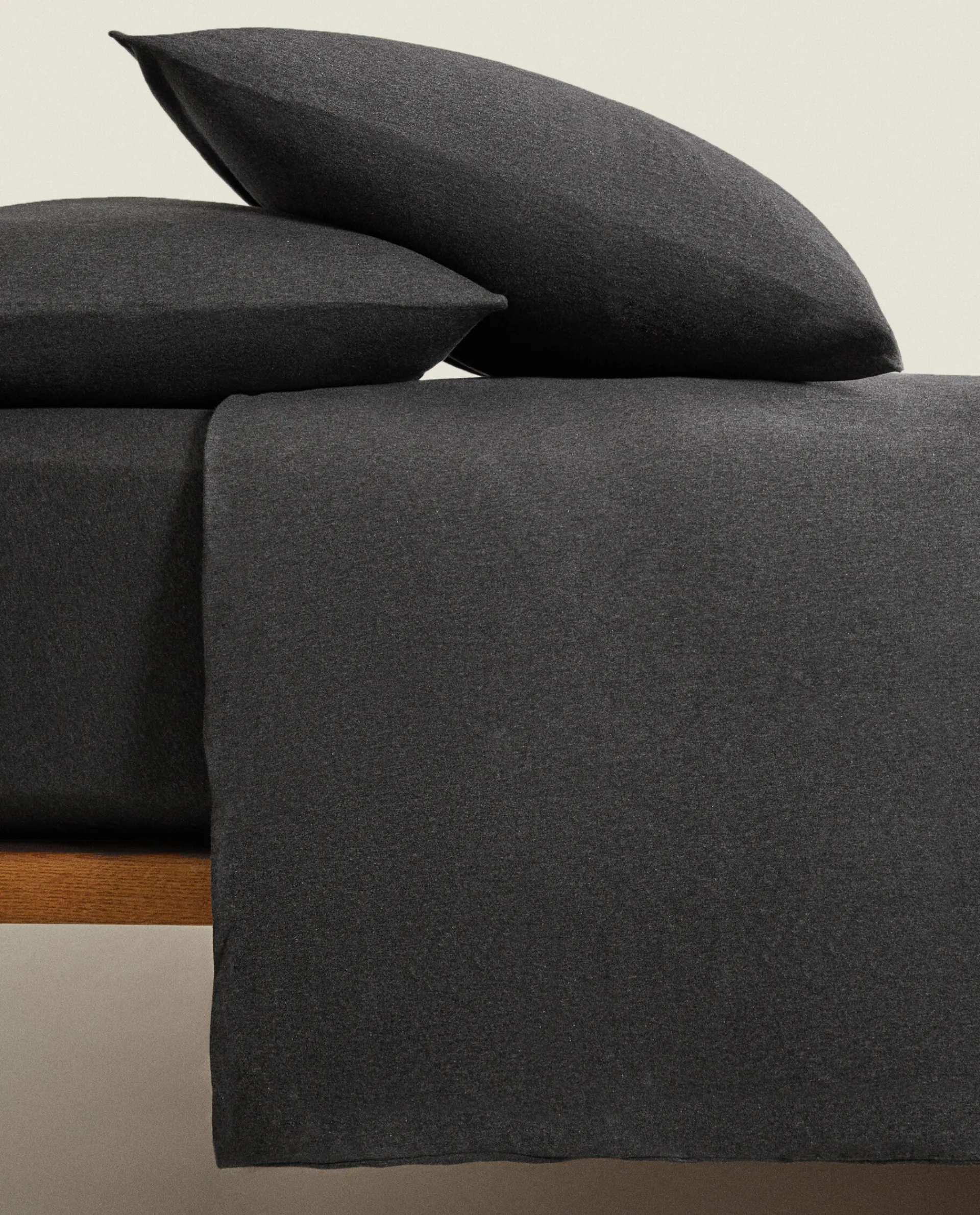 Duvet Covers*ZARA Home Cotton Jersey Duvet Cover Grey