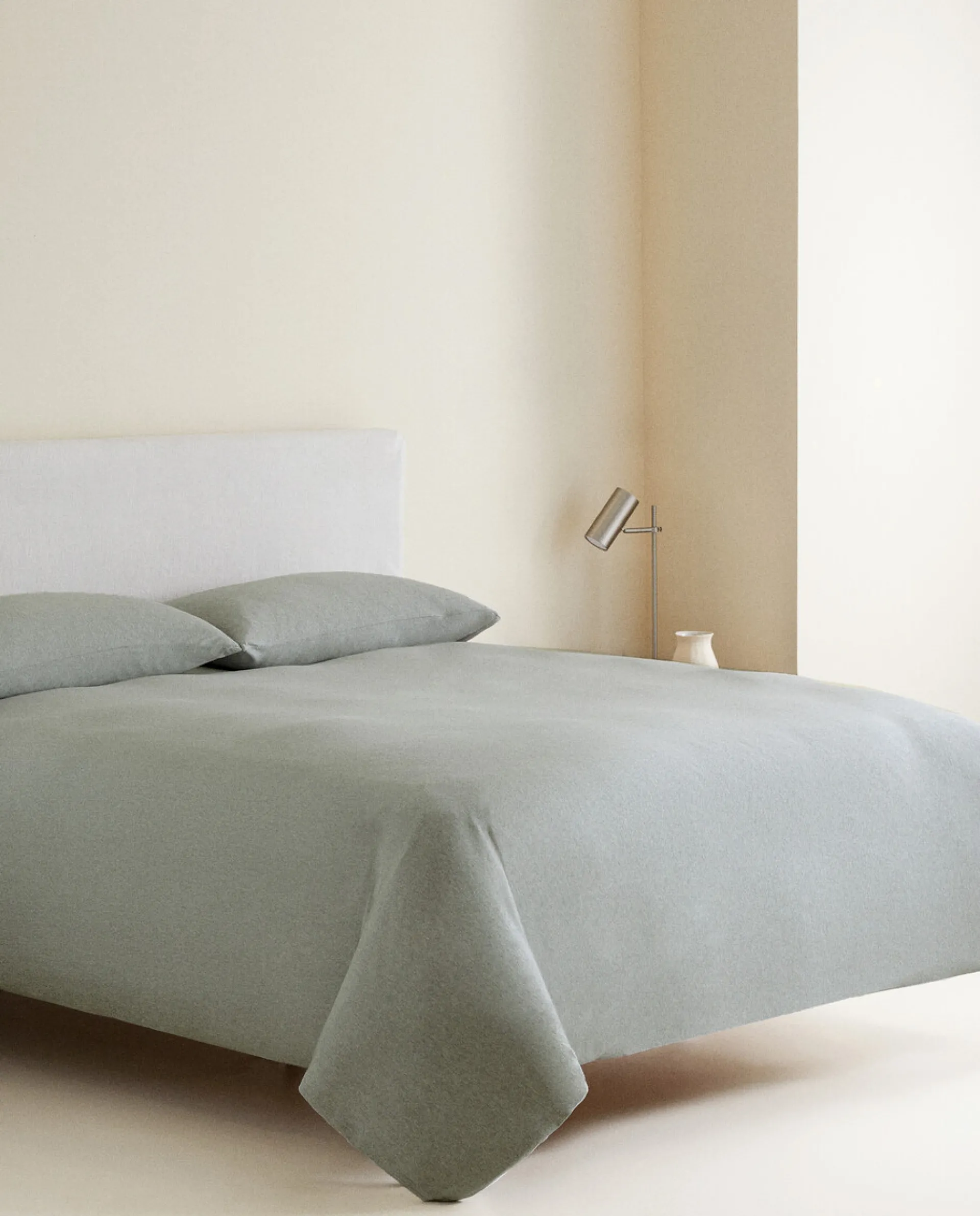 Duvet Covers*ZARA Home Cotton Jersey Duvet Cover Green