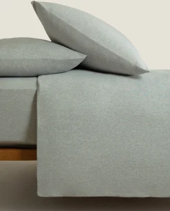 Duvet Covers*ZARA Home Cotton Jersey Duvet Cover Green