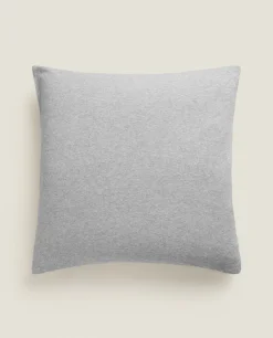 Pillowcases*ZARA Home Cotton Jersey Pillowcase Middle Grey
