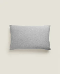 Pillowcases*ZARA Home Cotton Jersey Pillowcase Middle Grey