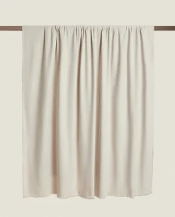 Blankets*ZARA Home Cotton Multi-Purpose Blanket Natural Colour
