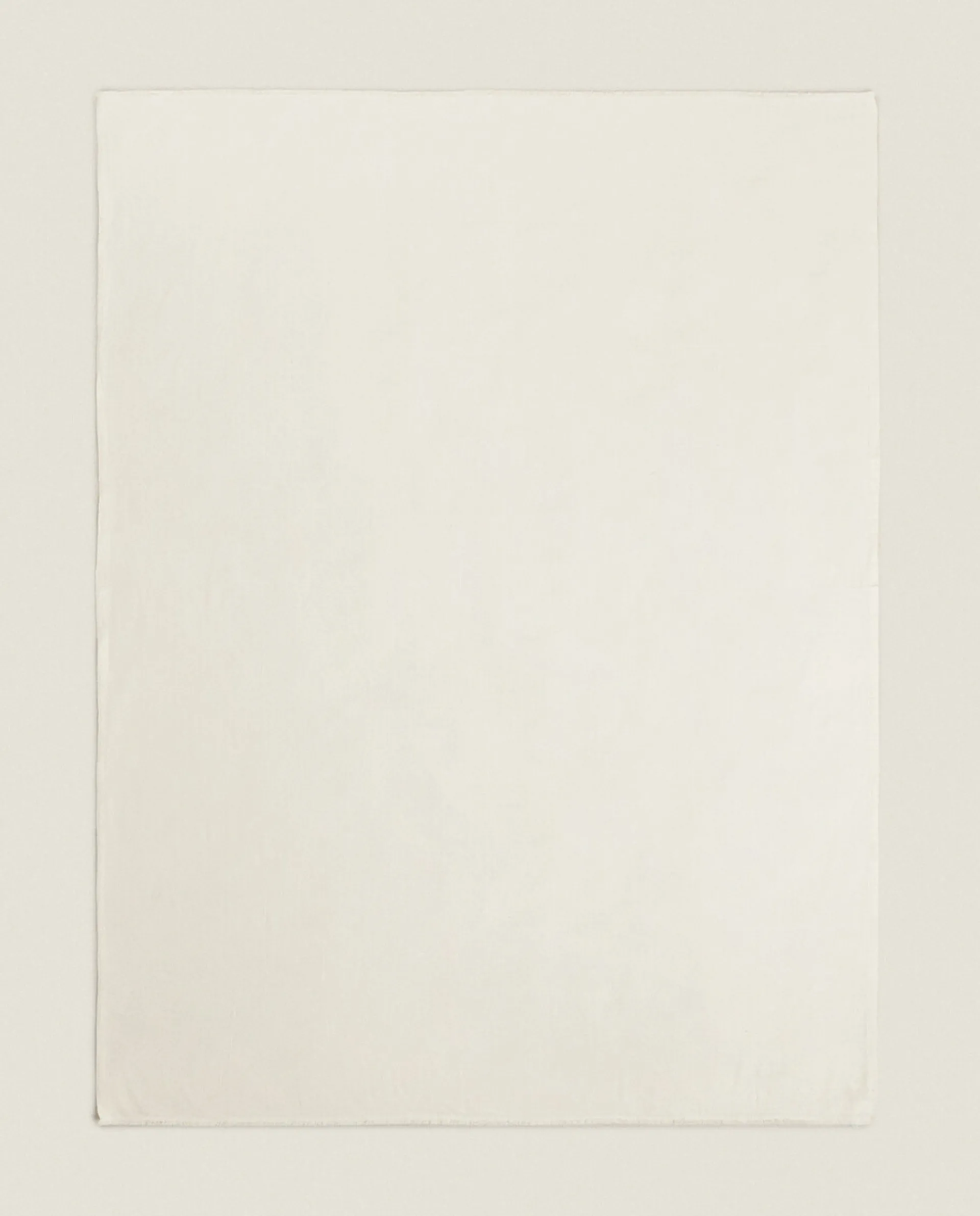 Blankets*ZARA Home Cotton Multi-Purpose Blanket Oyster White