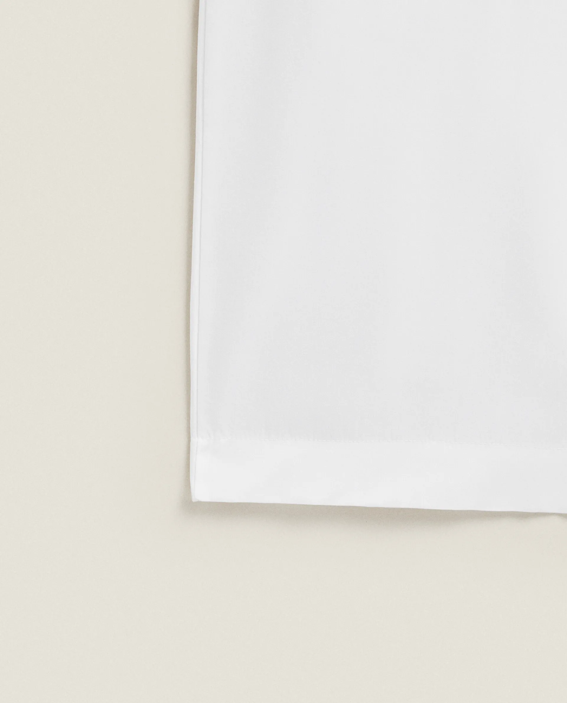 Pajamas*ZARA Home Cotton Poplin Pants White