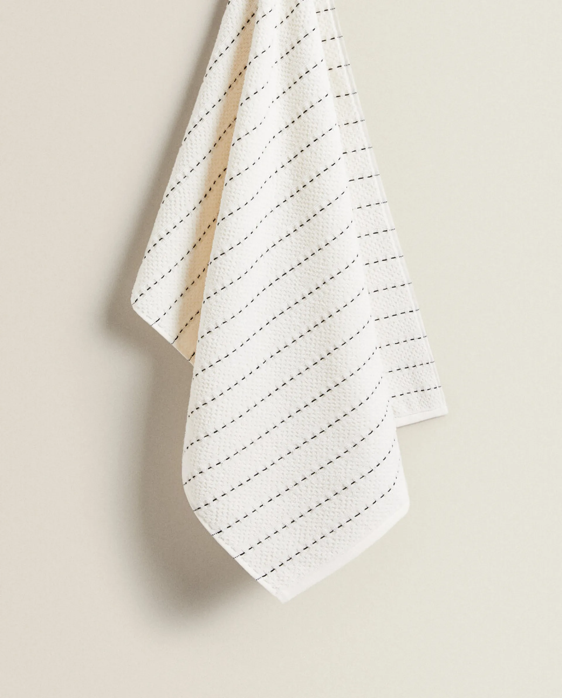 Kitchen Towels, Aprons And Bags*ZARA Home Cotton Terrycloth Dish Towel White