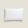 Bedspreads*ZARA Home Cotton Throw Pillow Cover With Border White