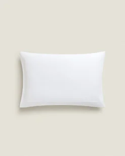 Bedspreads*ZARA Home Cotton Throw Pillow Cover With Border White