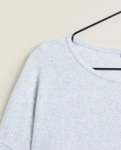 Pajamas*ZARA Home Cotton Top Grey