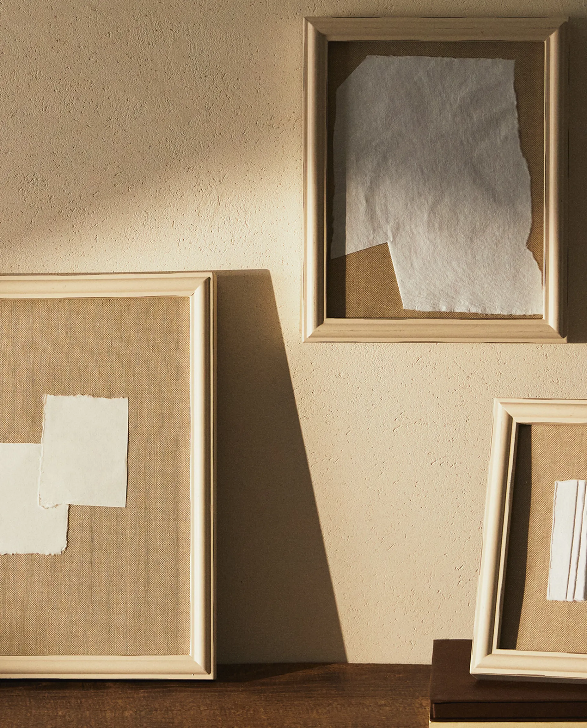 Frames And Canvases*ZARA Home Cream Wooden Frame Beige