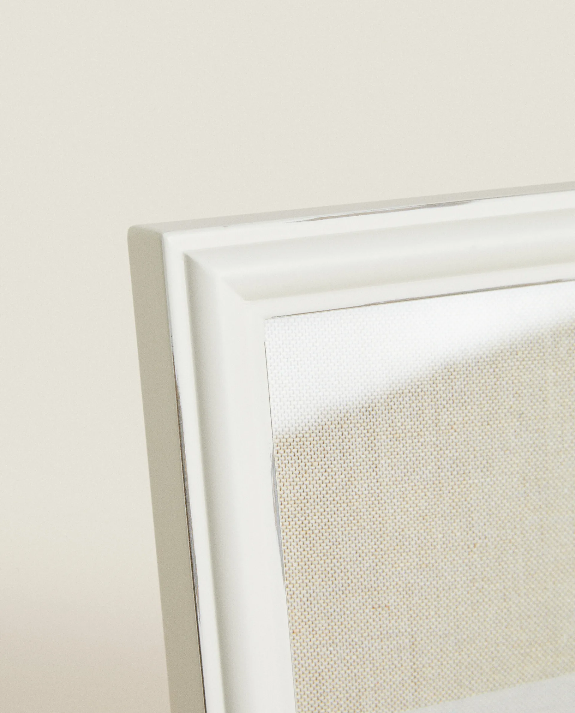 Frames And Canvases*ZARA Home Cream Wooden Frame Beige