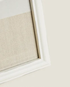 Frames And Canvases*ZARA Home Cream Wooden Frame Beige