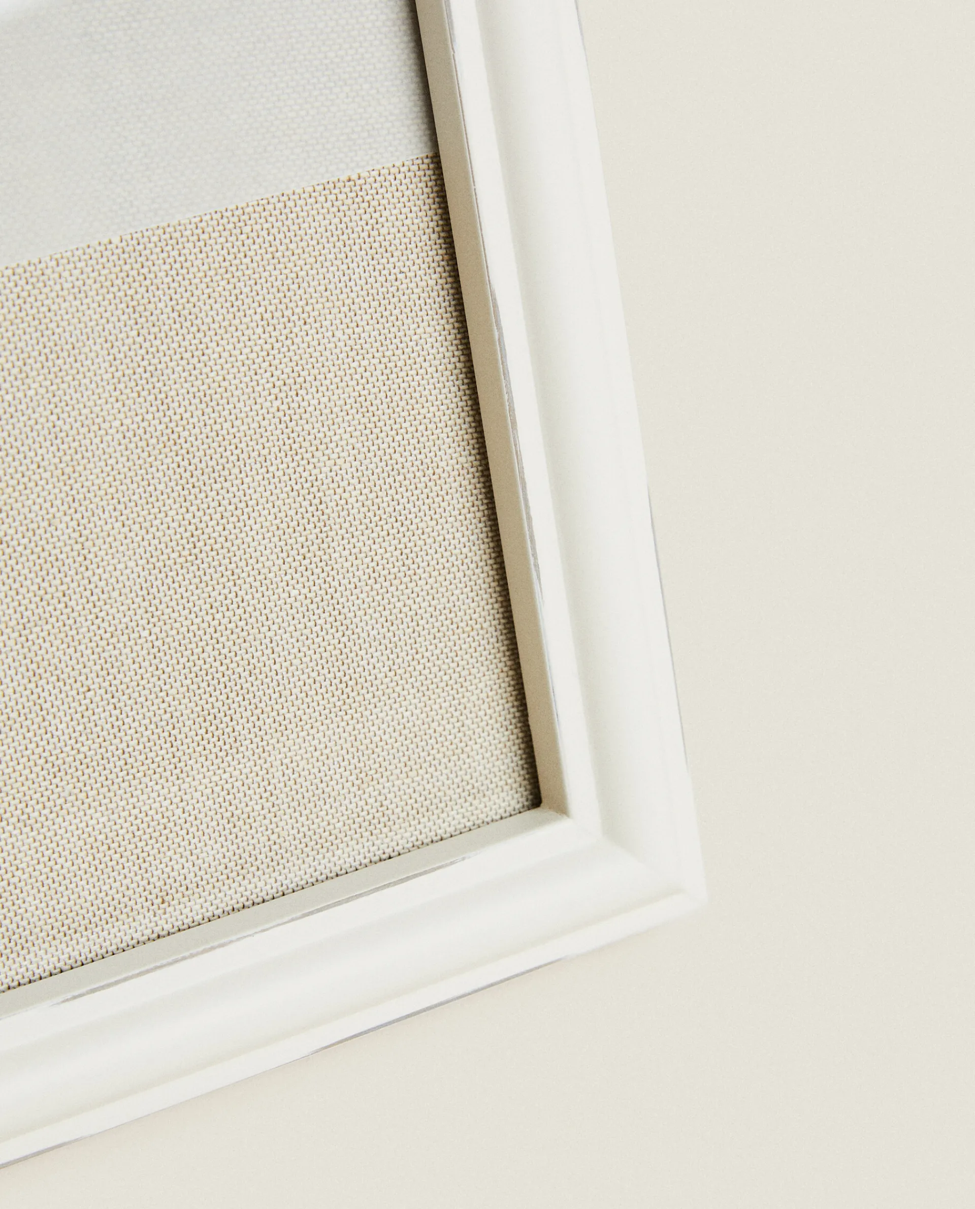 Frames And Canvases*ZARA Home Cream Wooden Frame Beige