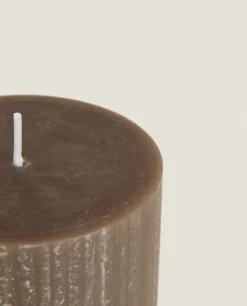 Candles*ZARA Home Cylindrical Candle Grey