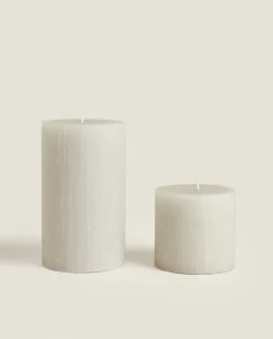 Candles*ZARA Home Cylindrical Candle Grey