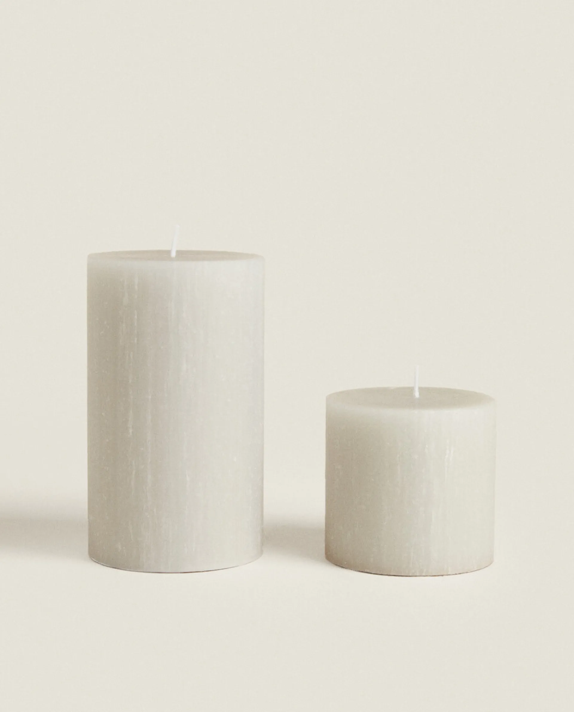 Candles*ZARA Home Cylindrical Candle Grey
