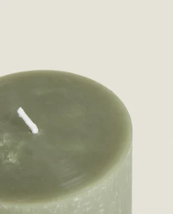 Candles*ZARA Home Cylindrical Candle Green