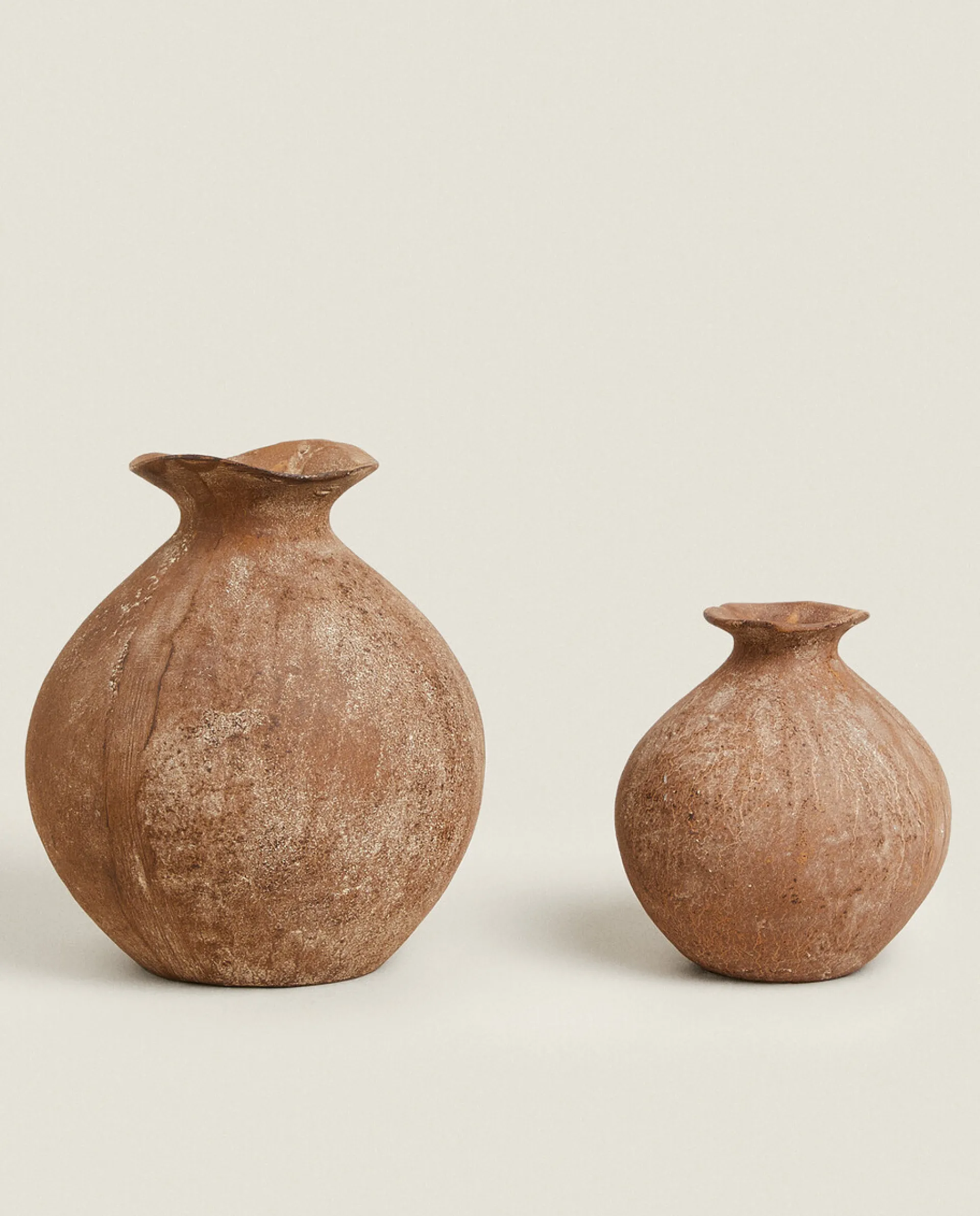 Vases*ZARA Home Decorative Aluminum Vase Brown