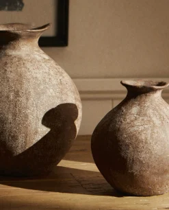 Vases*ZARA Home Decorative Aluminum Vase Brown