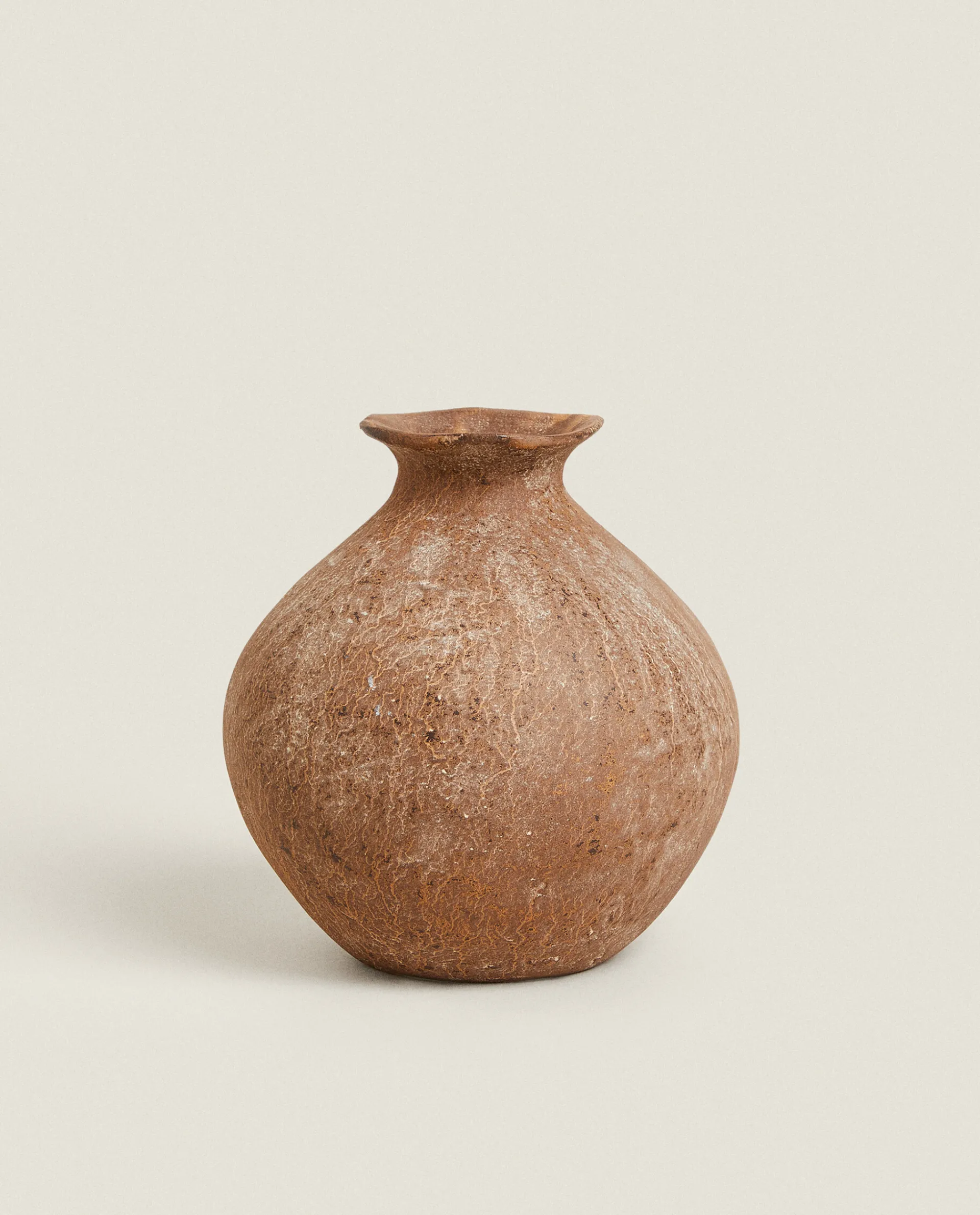 Vases*ZARA Home Decorative Aluminum Vase Brown