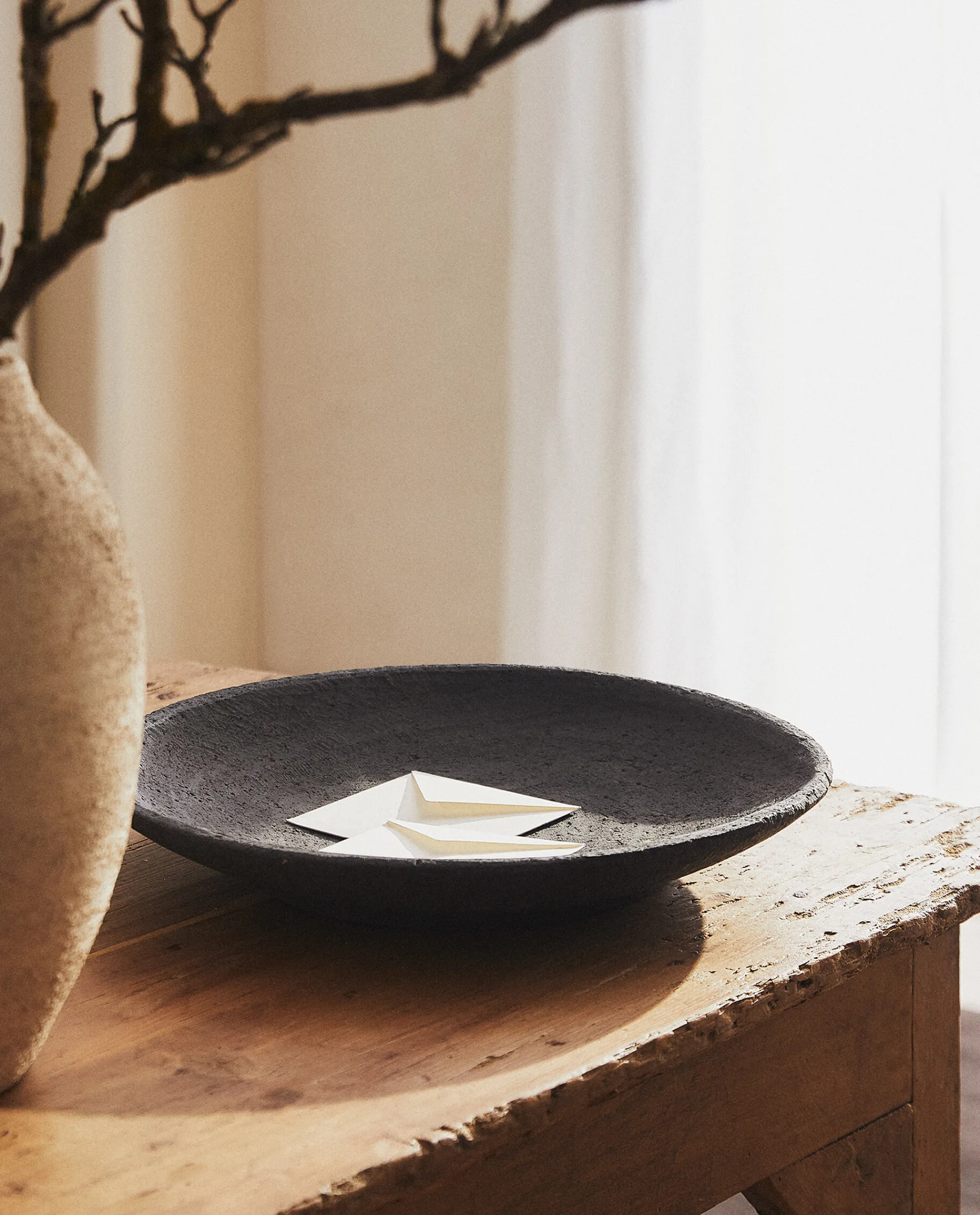 Trays And Small Change Holders*ZARA Home Decorative Tray Grey