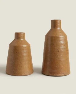 Vases*ZARA Home Decorative Vase Brown