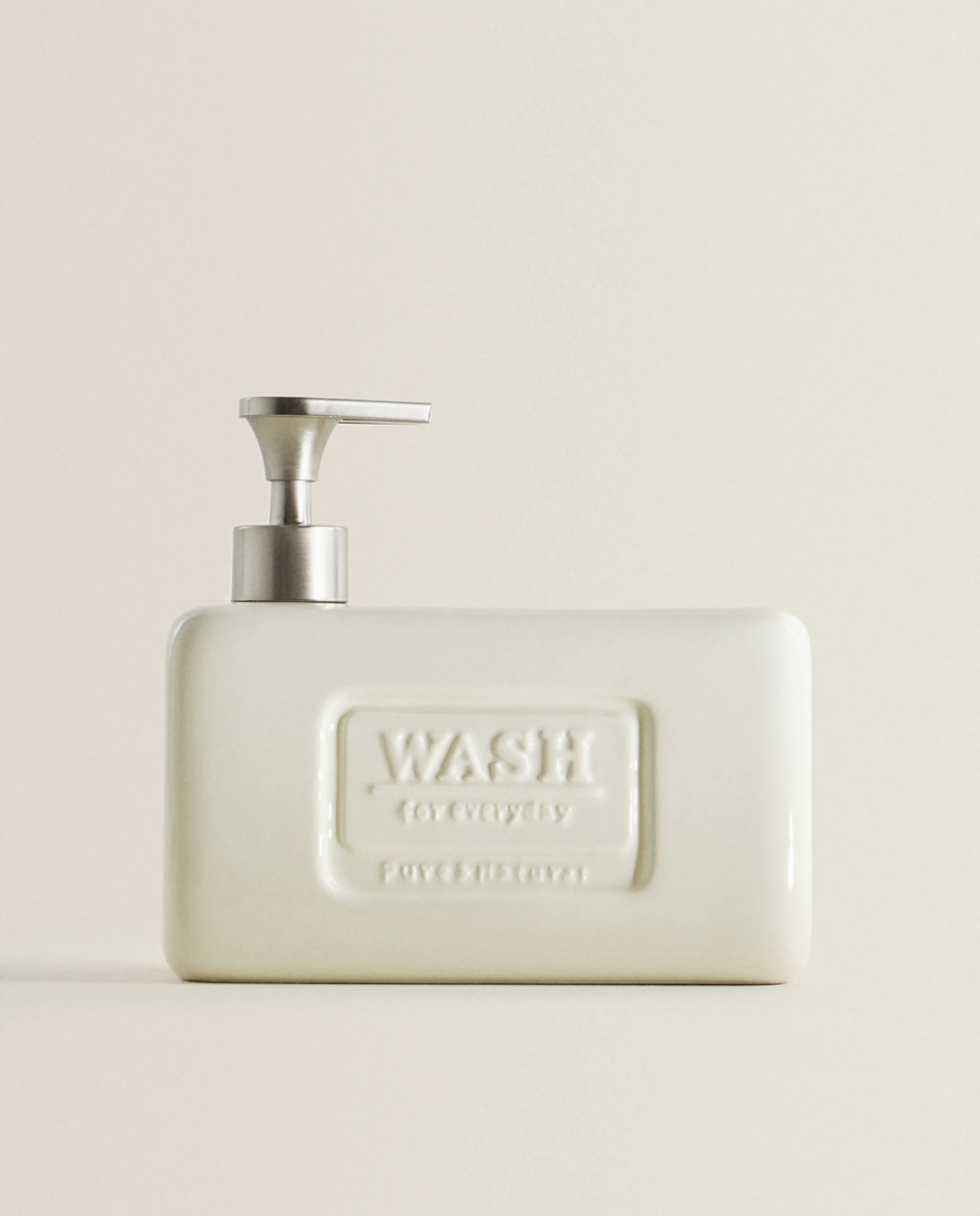 Cleaning*ZARA Home Dish Soap Dispenser With Storage Cream