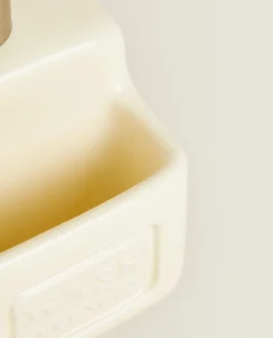 Cleaning*ZARA Home Dish Soap Dispenser With Storage Cream