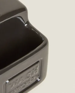 Cleaning*ZARA Home Dish Soap Dispenser With Storage Black