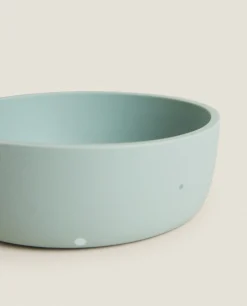 Mealtime*ZARA Home Dots Silicone Bowl Green