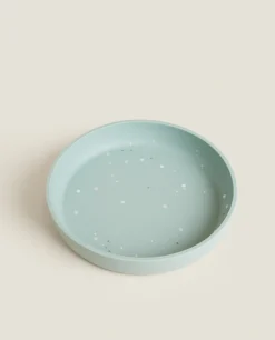 Mealtime*ZARA Home Dots Silicone Plate Green