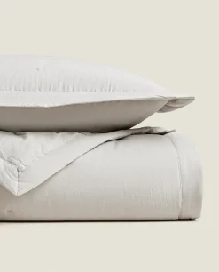 Quilts*ZARA Home Dotted Quilt Grey