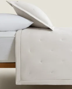 Quilts*ZARA Home Dotted Quilt Grey