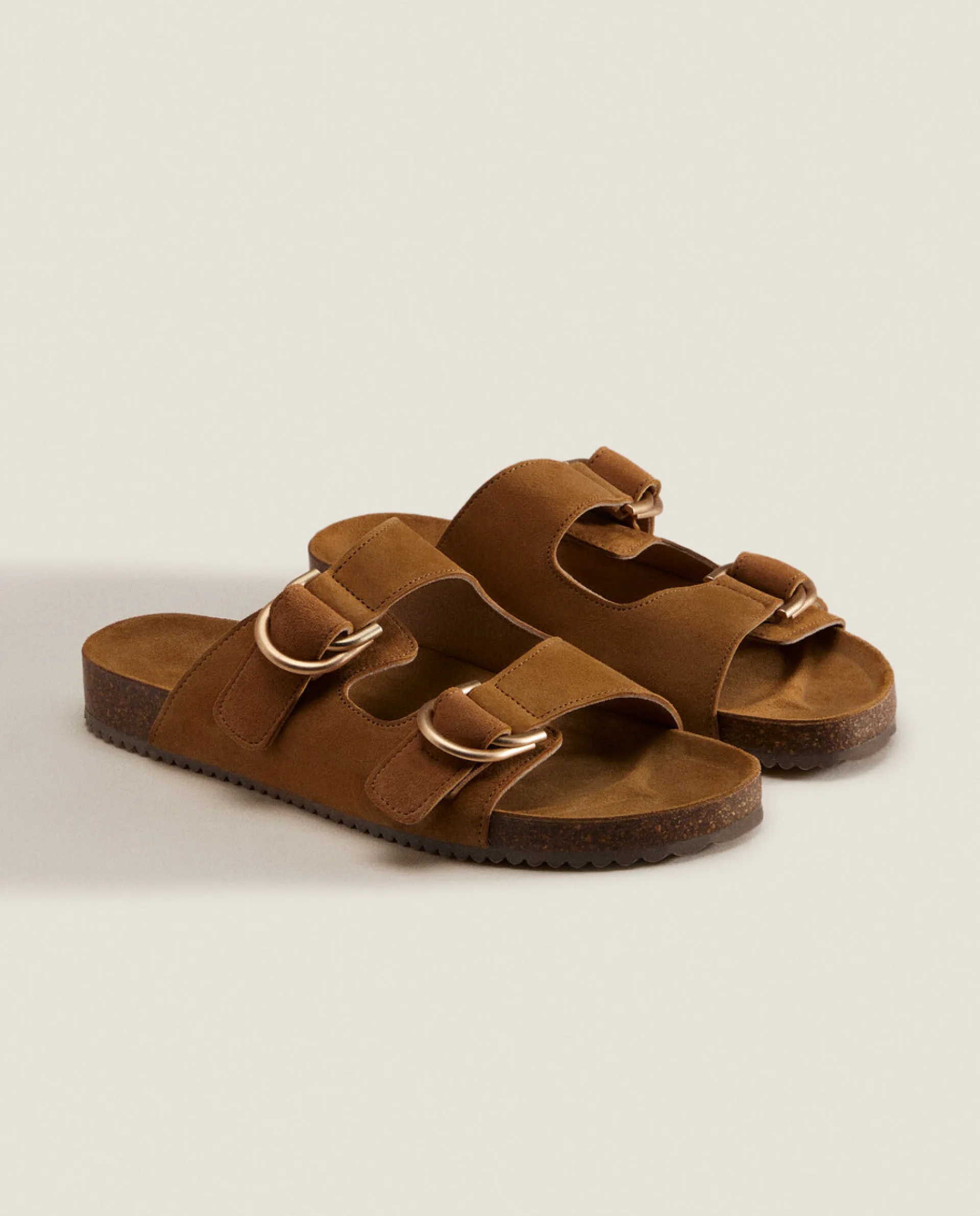 Beachwear*ZARA Home Double Buckle Sandals 1-105