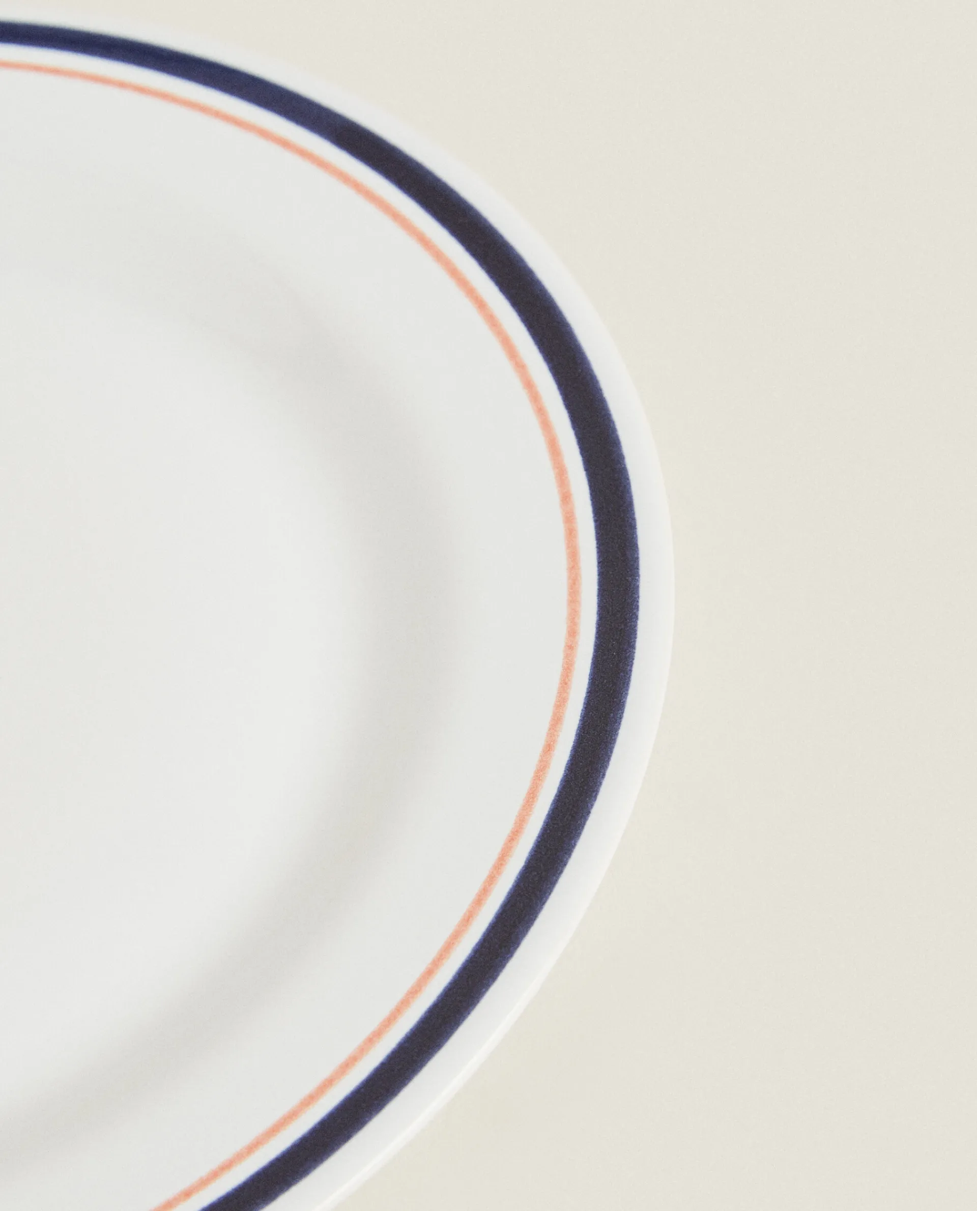 Dinner Plates*ZARA Home Double Rim Dinner Plate Blue