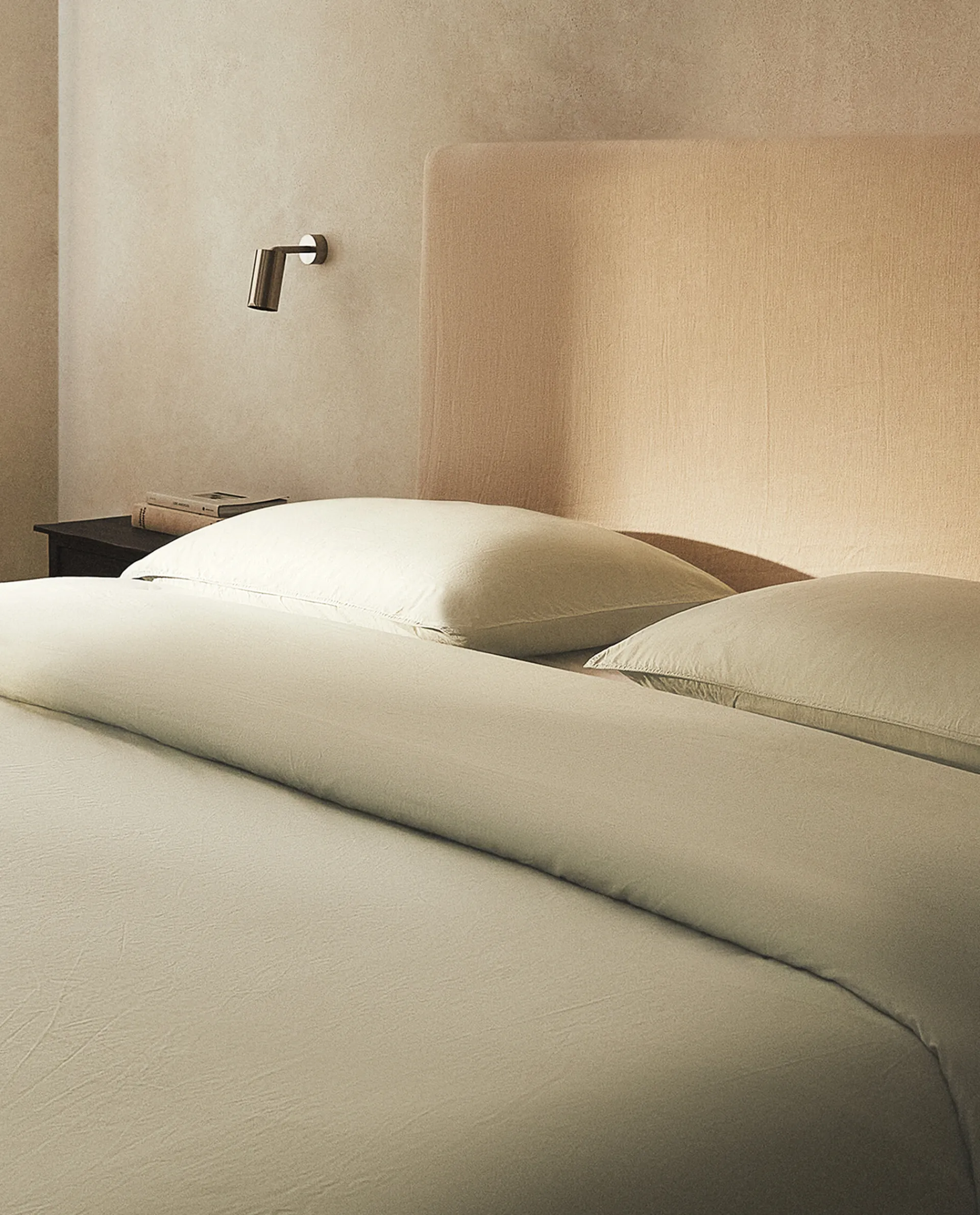 Duvet Covers*ZARA Home Double Topstitched Duvet Cover Green