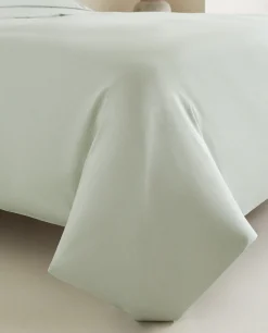 Duvet Covers*ZARA Home Double Topstitched Duvet Cover Green