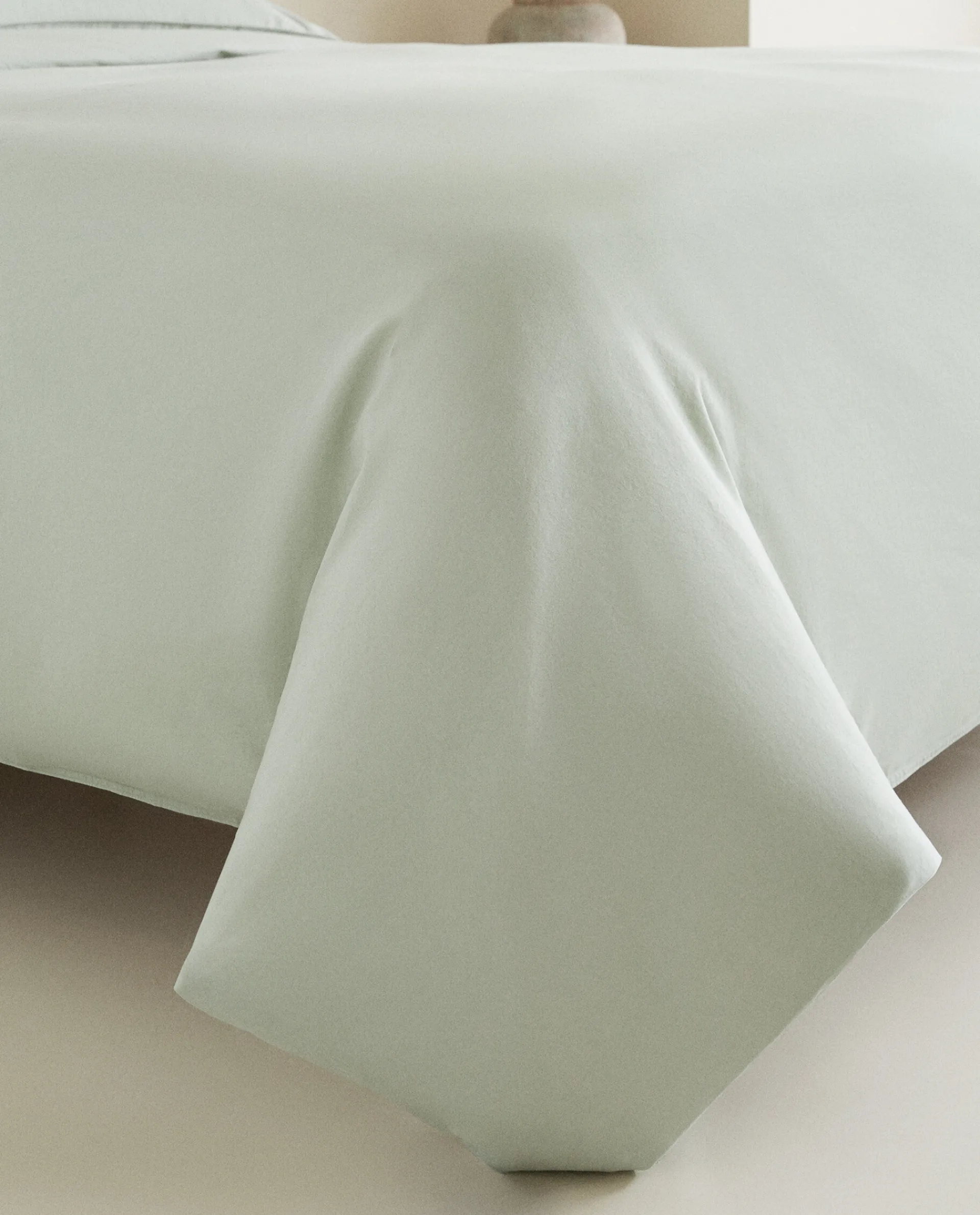 Duvet Covers*ZARA Home Double Topstitched Duvet Cover Green